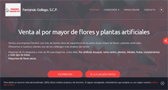 Desktop Screenshot of floresfernandogallego.com